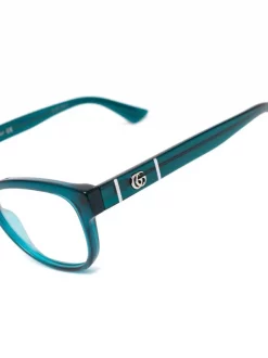 Gucci Eyewear 003 BLUE Lunettes De Vue à Monture Ronde Femme 5 Gucci Eyewear 003 BLUE Lunettes De Vue à Monture Ronde Femme -Gucci Eyewear Soldes 2022 17965550 38142546 600