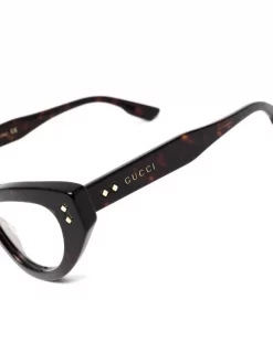 Gucci Eyewear Lunettes De Vue à Monture Papillon 003 BROWN 5 Gucci Eyewear Lunettes De Vue à Monture Papillon 003 BROWN -Gucci Eyewear Soldes 2022 17965553 38223048 600