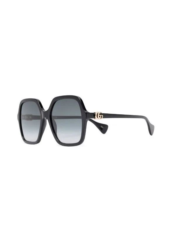 ( Nouvelle Collection ) Gucci Eyewear Lunettes De Soleil à Monture Oversize Femme 2 ( Nouvelle Collection ) Gucci Eyewear Lunettes De Soleil à Monture Oversize Femme – Image 2