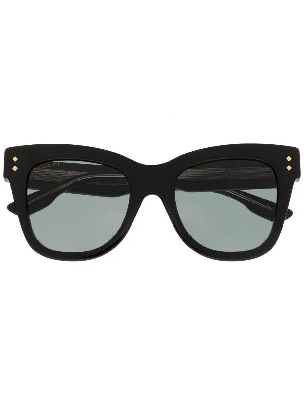 ( Nouvelle Collection ) Gucci Eyewear Lunettes De Soleil à Monture Carrée 001 BLACK 1 ( Nouvelle Collection ) Gucci Eyewear Lunettes De Soleil à Monture Carrée 001 BLACK
