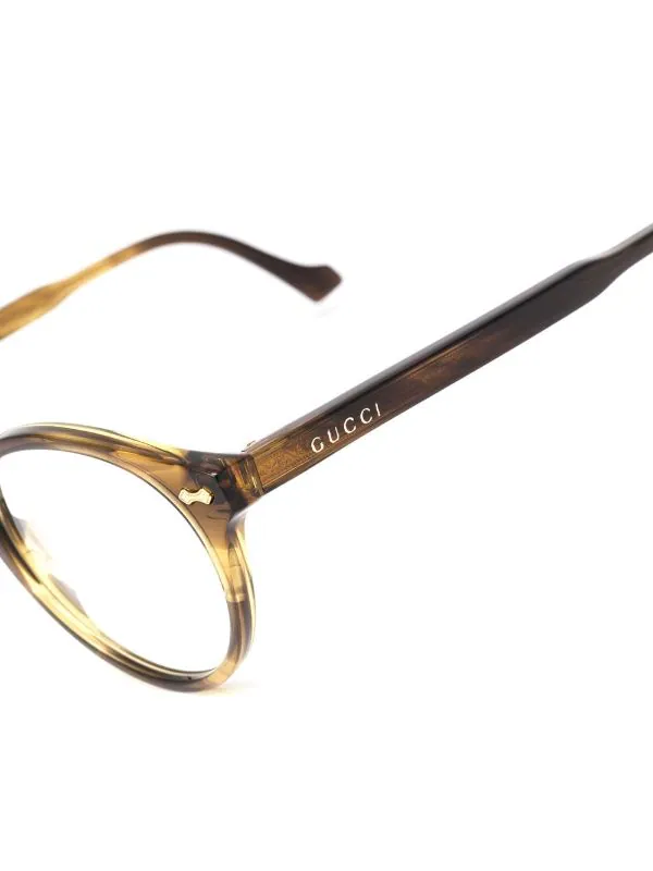 Gucci Eyewear Lunettes De Vue à Monture Ronde Femme 3 Gucci Eyewear Lunettes De Vue à Monture Ronde Femme – Image 3