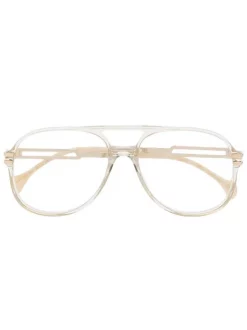 Gucci Eyewear Lunettes De Vue à Monture Aviateur Homme