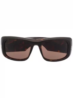 ( Nouvelle Collection ) Gucci Eyewear Lunettes De Soleil Ă Monture Rectangulaire Femme