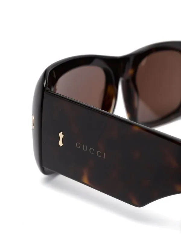 ( Nouvelle Collection ) Gucci Eyewear Lunettes De Soleil à Monture Rectangulaire Femme 3 ( Nouvelle Collection ) Gucci Eyewear Lunettes De Soleil à Monture Rectangulaire Femme – Image 3