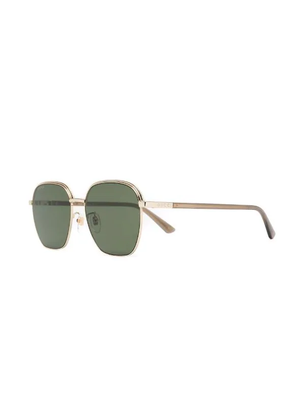 ( Nouvelle Collection ) Gucci Eyewear Lunettes De Soleil à Monture Oversize Femme 2 ( Nouvelle Collection ) Gucci Eyewear Lunettes De Soleil à Monture Oversize Femme – Image 2