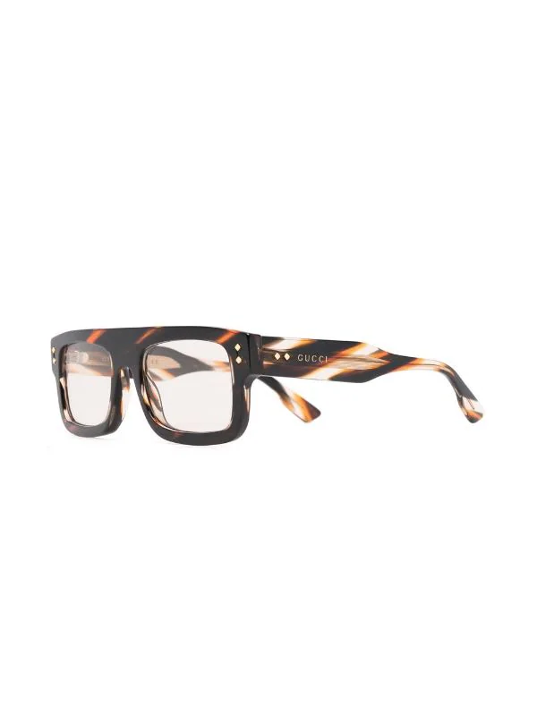 ( Nouvelle Collection ) Gucci Eyewear Lunettes De Soleil Havana Homme 2 ( Nouvelle Collection ) Gucci Eyewear Lunettes De Soleil Havana Homme – Image 2