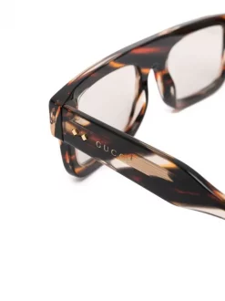( Nouvelle Collection ) Gucci Eyewear Lunettes De Vue à Monture Carrée Femme -Gucci Eyewear Soldes 2022 18039751 38294525 600