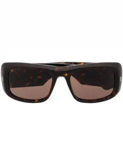 ( Nouvelle Collection ) Gucci Eyewear Lunettes De Soleil à Monture Carrée Femme