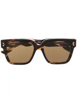 ( Nouvelle Collection ) Gucci Eyewear Lunettes De Soleil à Monture Carrée Femme