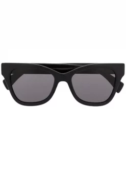 ( Nouvelle Collection ) Gucci Eyewear Lunettes De Soleil à Logo Imprimé Femme