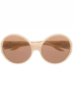 ( Nouvelle Collection ) Gucci Eyewear Lunettes De Soleil à Plaque Logo 9723