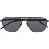 Gucci Eyewear Lunettes De Soleil à Monture Aviateur 8112 RUTHENIUM HAVANA GREY