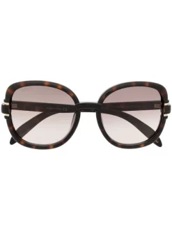 ( Nouvelle Collection ) Gucci Eyewear Lunettes De Soleil à Monture Oversize Femme