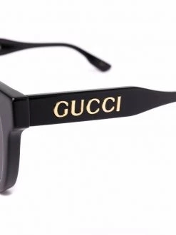 ( Nouvelle Collection ) Gucci Eyewear Lunettes De Soleil à Monture Carrée NERO -Gucci Eyewear Soldes 2022 18212148 38817263 600