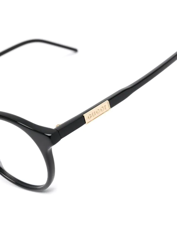 ( Nouvelle Collection ) Gucci Eyewear 001 BLACK Lunettes De Vue GG1160O à Monture Ronde Homme 3 ( Nouvelle Collection ) Gucci Eyewear 001 BLACK Lunettes De Vue GG1160O à Monture Ronde Homme – Image 3
