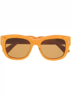 ( Nouvelle Collection ) Gucci Eyewear Lunettes De Soleil Ă Monture Oversize Homme