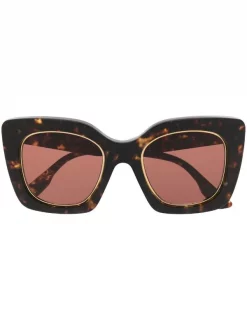 ( Nouvelle Collection ) Gucci Eyewear Lunettes De Soleil GG1151S à Monture Papillon Femme