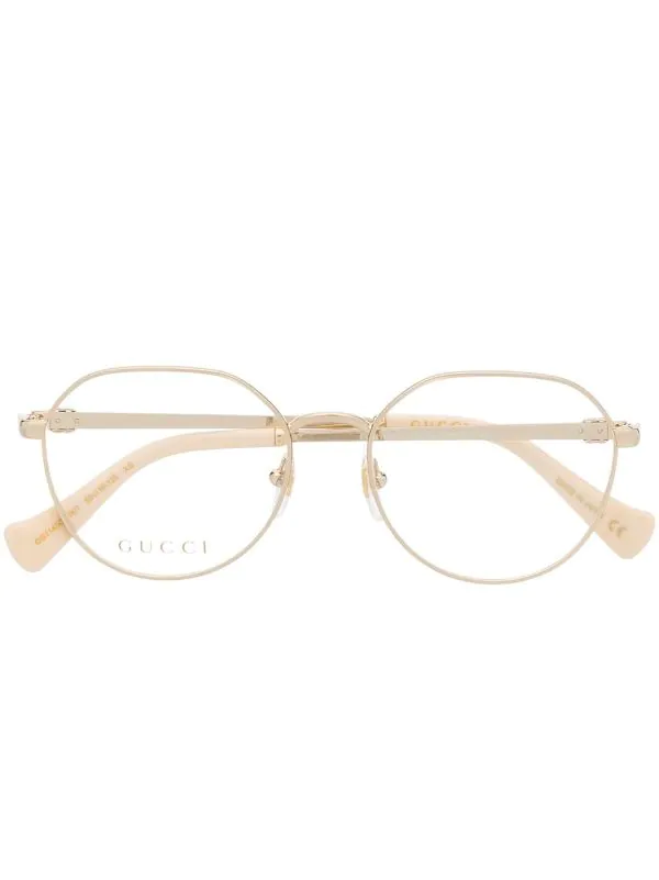 ( Nouvelle Collection ) Gucci Eyewear 001 GOLD Lunettes De Vue à Monture Ronde Femme 1 ( Nouvelle Collection ) Gucci Eyewear 001 GOLD Lunettes De Vue à Monture Ronde Femme
