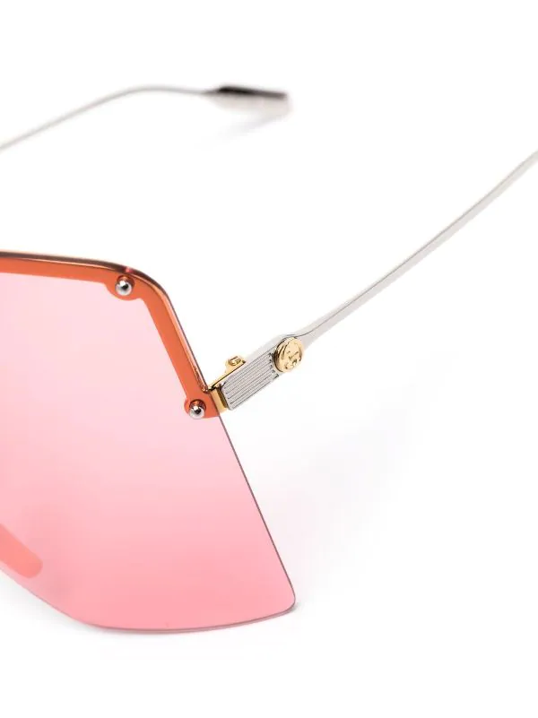 ( Nouvelle Collection ) Gucci Eyewear 003 PINK Lunettes De Soleil à Verres Tintés Homme 3 ( Nouvelle Collection ) Gucci Eyewear 003 PINK Lunettes De Soleil à Verres Tintés Homme – Image 3