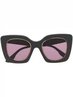 ( Nouvelle Collection ) Gucci Eyewear Lunettes De Soleil GG1151S à Monture Papillon Femme