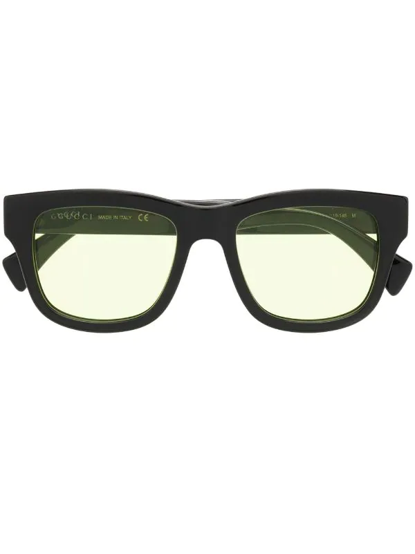 ( Nouvelle Collection ) Gucci Eyewear 005 BLACK Lunettes De Soleil à Monture Carrée Homme 1 ( Nouvelle Collection ) Gucci Eyewear 005 BLACK Lunettes De Soleil à Monture Carrée Homme