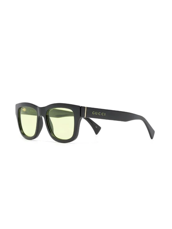 ( Nouvelle Collection ) Gucci Eyewear 005 BLACK Lunettes De Soleil à Monture Carrée Homme 2 ( Nouvelle Collection ) Gucci Eyewear 005 BLACK Lunettes De Soleil à Monture Carrée Homme – Image 2