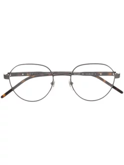 ( Nouvelle Collection ) Gucci Eyewear Lunettes De Vue GG1162O à Monture Ronde 002 BROWN
