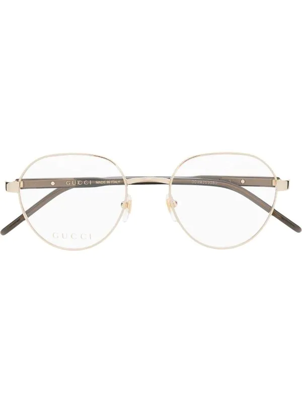 ( Nouvelle Collection ) Gucci Eyewear Lunettes De Vue GG1162O à Monture Ronde 003 1 ( Nouvelle Collection ) Gucci Eyewear Lunettes De Vue GG1162O à Monture Ronde 003