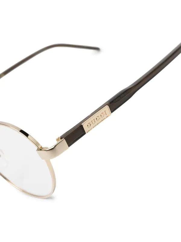 ( Nouvelle Collection ) Gucci Eyewear Lunettes De Vue GG1162O à Monture Ronde 003 3 ( Nouvelle Collection ) Gucci Eyewear Lunettes De Vue GG1162O à Monture Ronde 003 – Image 3