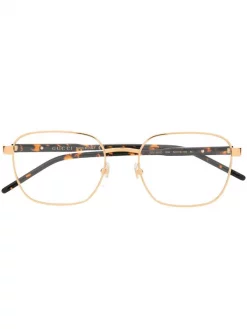 ( Nouvelle Collection ) Gucci Eyewear 004 BROWN Lunettes De Vue GG1161O Ă Monture Rectangulaire Homme