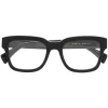( Nouvelle Collection ) Gucci Eyewear Lunettes De Vue à Logo Imprimé 001 BLACK