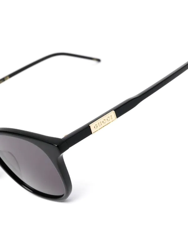 ( Nouvelle Collection ) Gucci Eyewear Lunettes De Soleil GG1157S à Monture Papillon 001 3 ( Nouvelle Collection ) Gucci Eyewear Lunettes De Soleil GG1157S à Monture Papillon 001 – Image 3