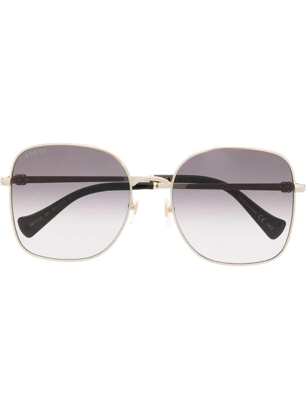 ( Nouvelle Collection ) Gucci Eyewear 001 BLACK Lunettes De Soleil à Monture Oversize Homme 1 ( Nouvelle Collection ) Gucci Eyewear 001 BLACK Lunettes De Soleil à Monture Oversize Homme