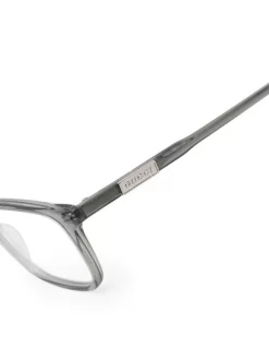 ( Nouvelle Collection ) Gucci Eyewear Lunettes De Vue à Monture Carrée 002 SILVER -Gucci Eyewear Soldes 2022 18400614 39526285 600