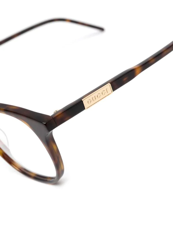 ( Nouvelle Collection ) Gucci Eyewear Lunettes De Vue à Monture Carrée 006 BROWN 3 ( Nouvelle Collection ) Gucci Eyewear Lunettes De Vue à Monture Carrée 006 BROWN – Image 3