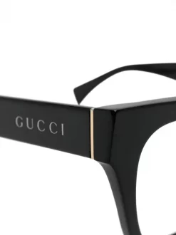 ( Nouvelle Collection ) Gucci Eyewear Lunettes De Vue à Monture Papillon Femme -Gucci Eyewear Soldes 2022 18401393 39533589 600