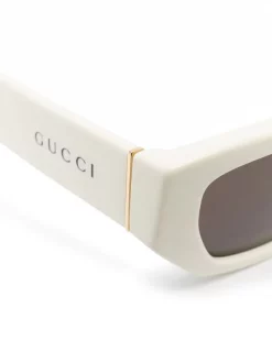 ( Nouvelle Collection ) Gucci Eyewear Lunettes De Soleil à Monture Rectangulaire 003 -Gucci Eyewear Soldes 2022 18401395 39534815 600