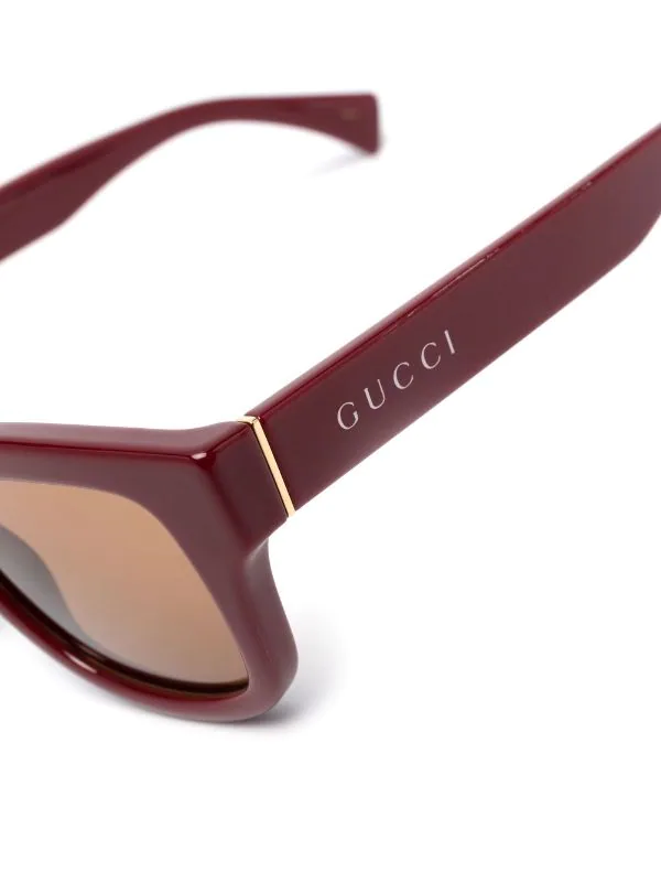 ( Nouvelle Collection ) Gucci Eyewear Lunettes De Soleil à Détail De Logo Homme 3 ( Nouvelle Collection ) Gucci Eyewear Lunettes De Soleil à Détail De Logo Homme – Image 3