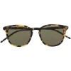 ( Nouvelle Collection ) Gucci Eyewear Lunettes De Soleil GG1157S à Monture Papillon 003 GREEN BLACK