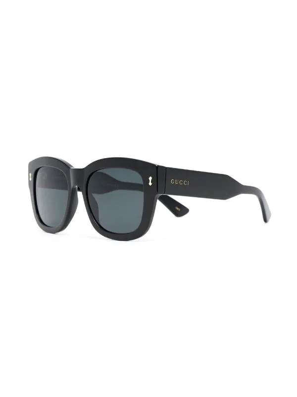 ( Nouvelle Collection ) Gucci Eyewear Lunettes De Soleil à Logo Imprimé Homme 2 ( Nouvelle Collection ) Gucci Eyewear Lunettes De Soleil à Logo Imprimé Homme – Image 2