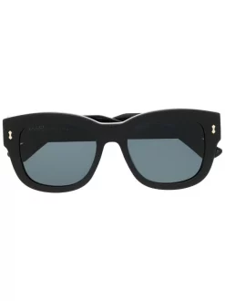 ( Nouvelle Collection ) Gucci Eyewear Lunettes De Soleil à Logo Imprimé Homme