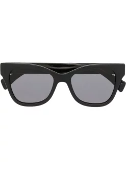 ( Nouvelle Collection ) Gucci Eyewear 001 BLACK Lunettes De Soleil à Monture Papillon Femme
