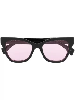 ( Nouvelle Collection ) Gucci Eyewear 003 BLACK Lunettes De Soleil à Monture Papillon Femme