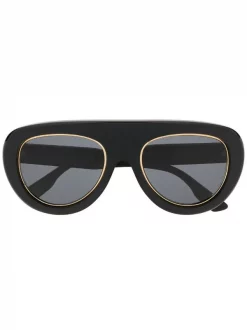 ( Nouvelle Collection ) Gucci Eyewear Lunettes De Soleil GG1152S à Monture Oversize Homme
