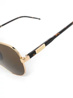 ( Nouvelle Collection ) Gucci Eyewear Lunettes De Soleil GG1163S à Monture Aviateur 004 -Gucci Eyewear Soldes 2022 18401437 39531304 600