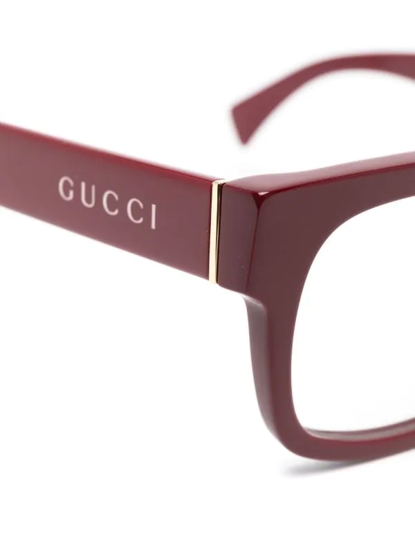 ( Nouvelle Collection ) Gucci Eyewear Lunettes De Vue à Monture Rectangulaire Homme 3 ( Nouvelle Collection ) Gucci Eyewear Lunettes De Vue à Monture Rectangulaire Homme – Image 3