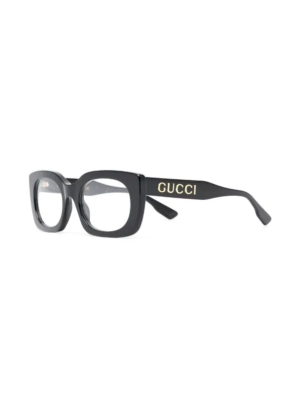 ( Nouvelle Collection ) Gucci Eyewear 001 BLACK Lunettes De Vue GG1154O à Monture Papillon Femme 2 ( Nouvelle Collection ) Gucci Eyewear 001 BLACK Lunettes De Vue GG1154O à Monture Papillon Femme – Image 2