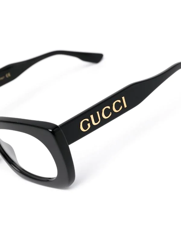 ( Nouvelle Collection ) Gucci Eyewear 001 BLACK Lunettes De Vue GG1154O à Monture Papillon Femme 3 ( Nouvelle Collection ) Gucci Eyewear 001 BLACK Lunettes De Vue GG1154O à Monture Papillon Femme – Image 3